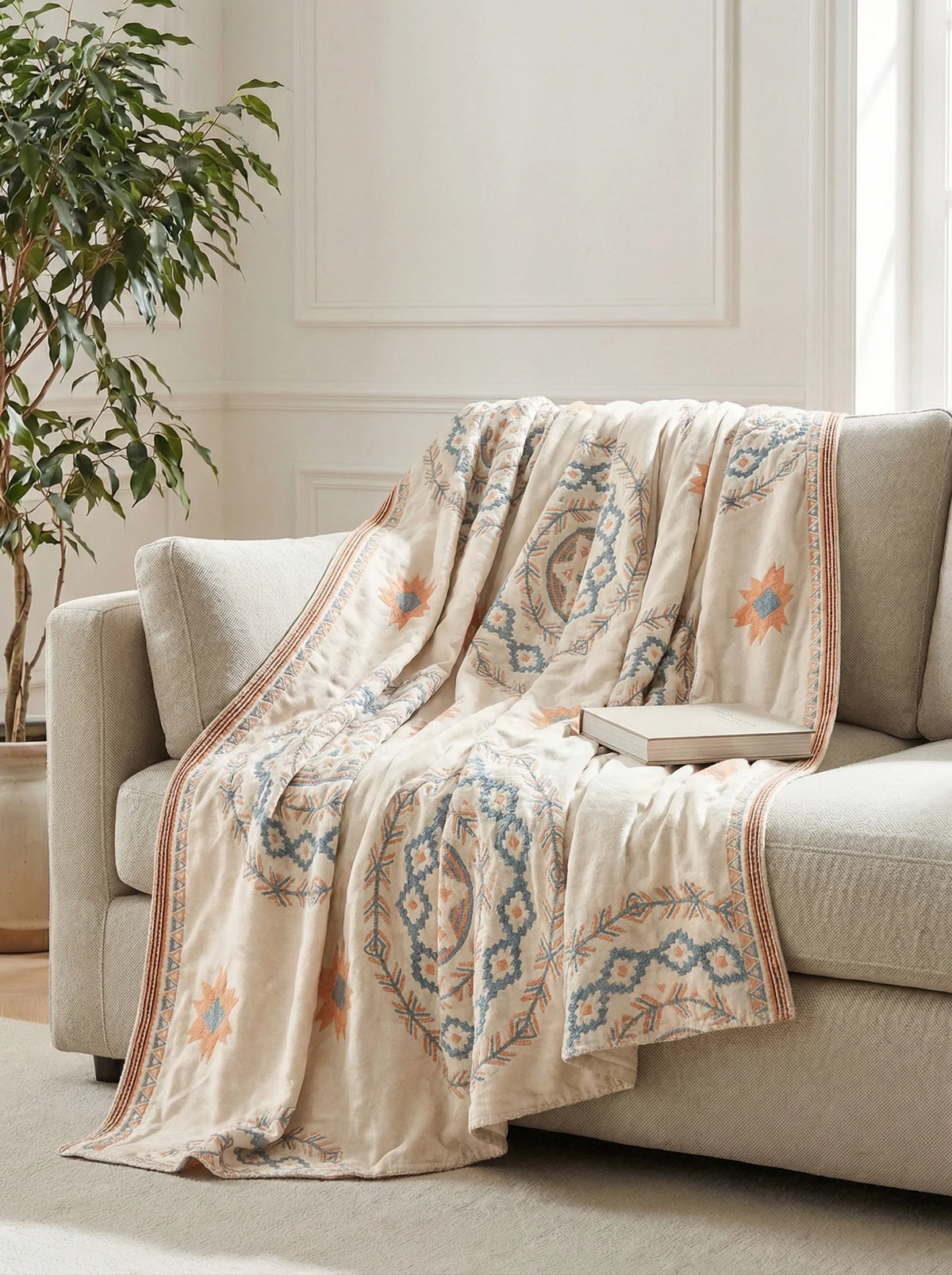 Bed Quilt Blanket | Daily Bed Coverage-Blanket-Lightsnest