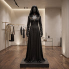 Cosplay Costume Vampire Lady Long Dress Hooded Cape