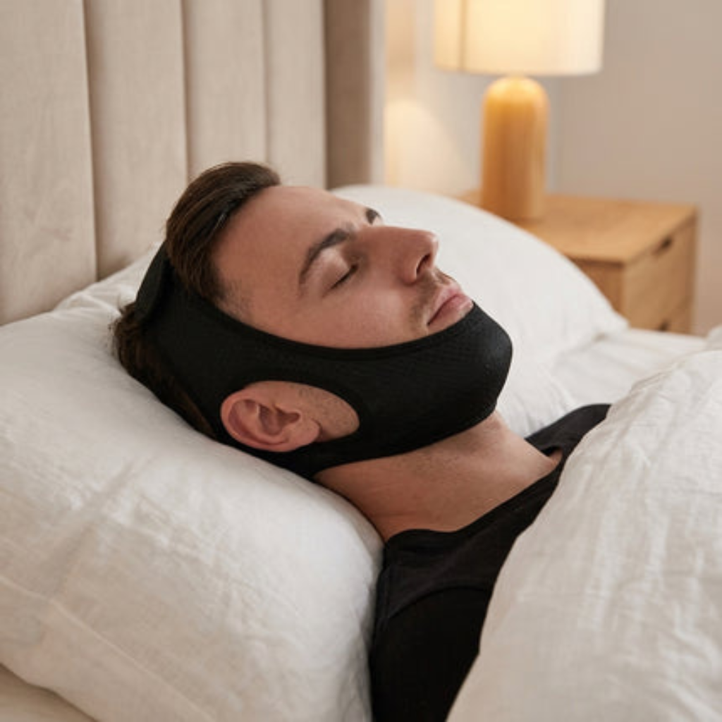 Chin Strap Adjustable Nighttime Sleep Support
