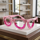 Travel Glasses Kids Motion Sickness Relief - pink kids