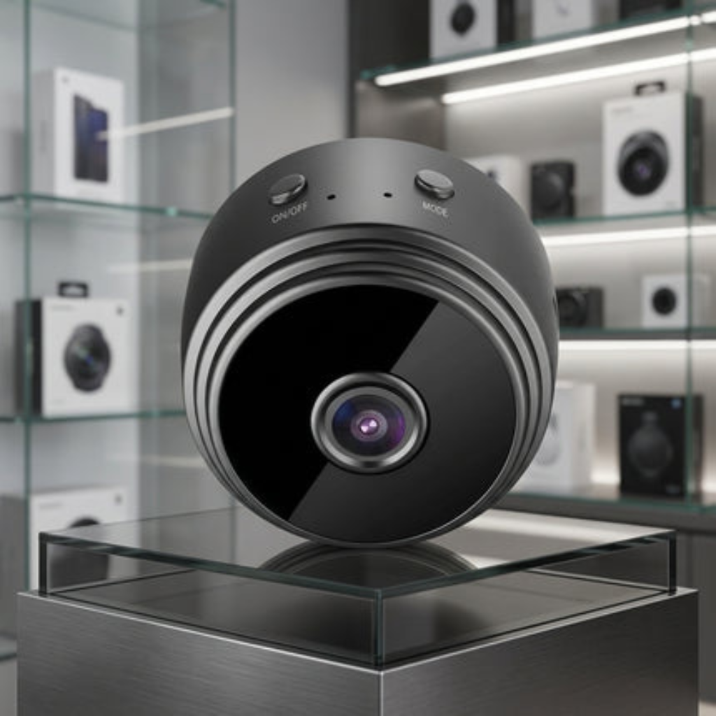 Security Camera Mini Wireless Magnetic Mount Night Vision
