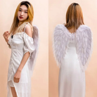 Costume Wings Feathered Angel Halloween Cosplay Accessory