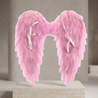 Costume Wings Feathered Angel Halloween Cosplay Accessory - pink