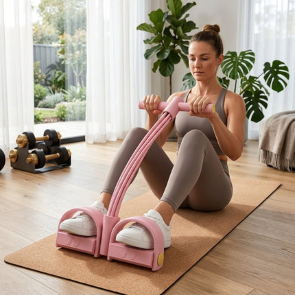 Resistance Trainer Six Tube Pedal Puller Full Body