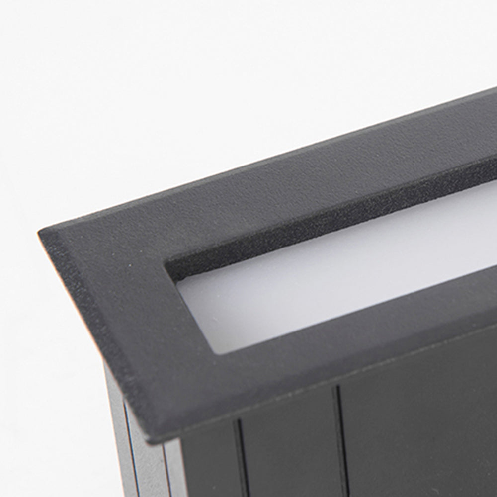 Stair Step Wall Light Recessed LED Outdoor