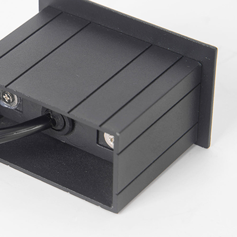 Stair Step Wall Light Recessed LED Outdoor
