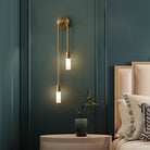 Indoor wall lamp with adjustable up down LED light