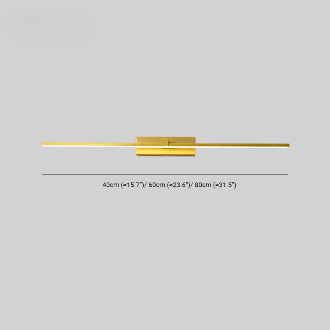 Linear LED Bathroom Wall Light Fixture