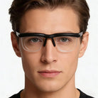Reading Glasses with Near and Far Vision Adjustable Magnification