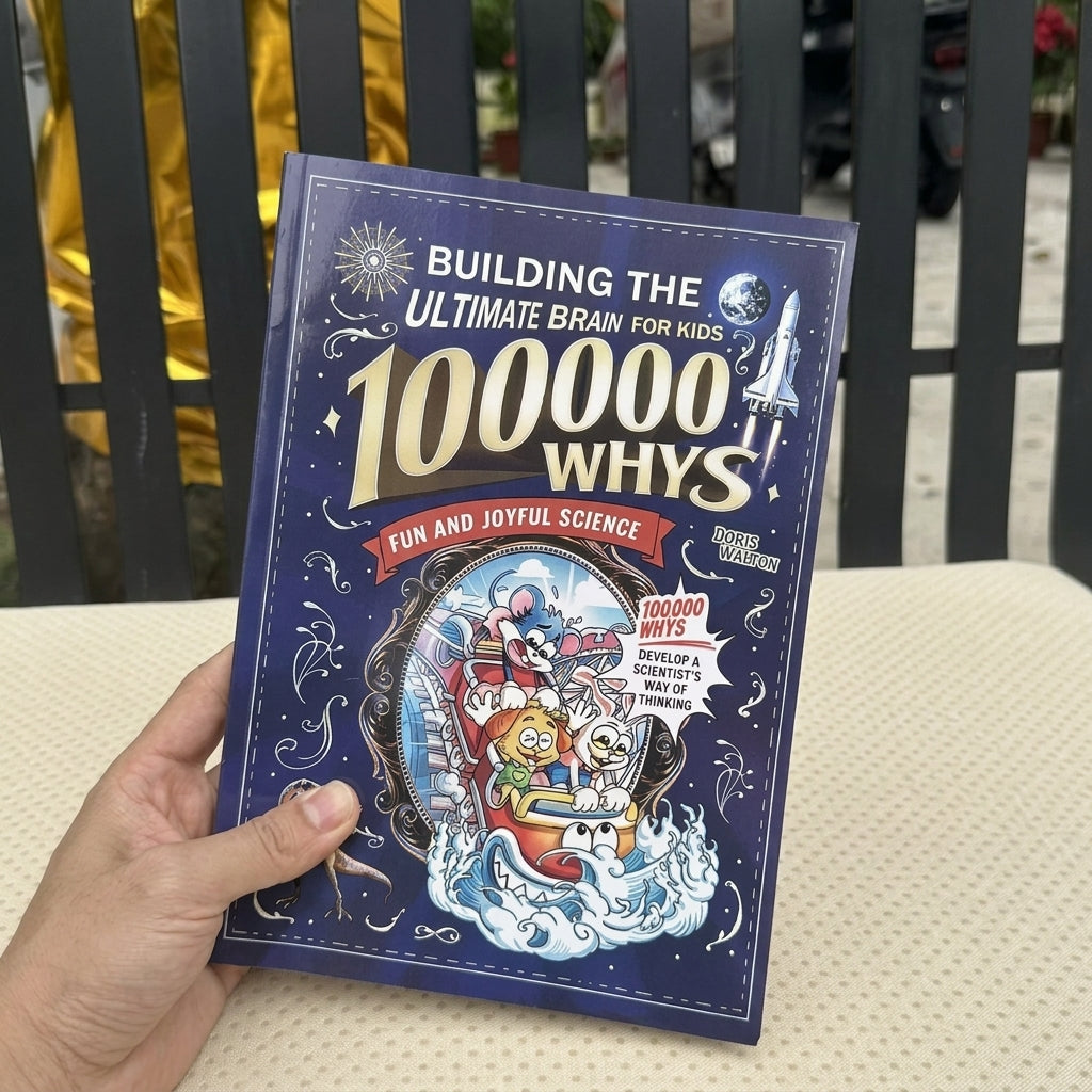 Science Book for Kids with Critical Thinking Guide and Illustrations