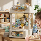 Claw Machine Toy with Plush Animal Dolls for Kids