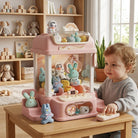 Claw Machine Toy with Plush Animal Dolls for Kids