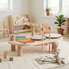 Musical xylophone table with bells for baby sensory play