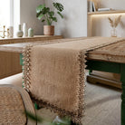 Table Runner Natural Rustic Jute Dining Decor