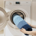 Bath Mat Wave Pattern Absorbent Non Slip Washable