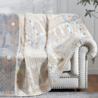 Throw Blanket Reversible Plaid Sofa Bed Decor