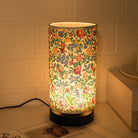 Table Lamp Floral Botanical Decorative Bedroom Desk