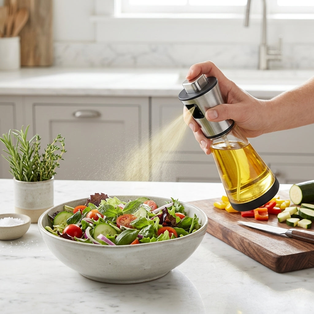 Oil Sprayer Bottle Fine Mist Cooking Kitchen