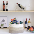 Storage Basket Woven with Handles Home Organisation