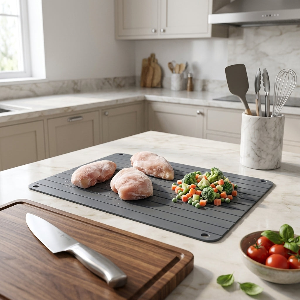 Thawing Tray Frozen Food Non Slip Surface