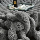 Decorative Blanket Striped for Sofa Bed Armchair