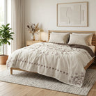 Decorative Blanket Reversible Floral Mandala Bed Sofa - mahogany