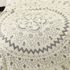 Decorative Blanket Reversible Floral Mandala Bed Sofa