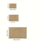 Washable Doormat with Absorbent Non Slip Backing