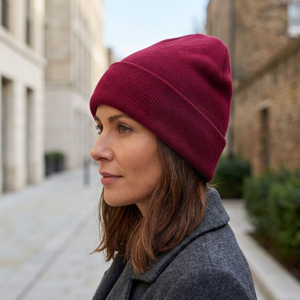 Winter Hat with Silk Lining for Cold Weather