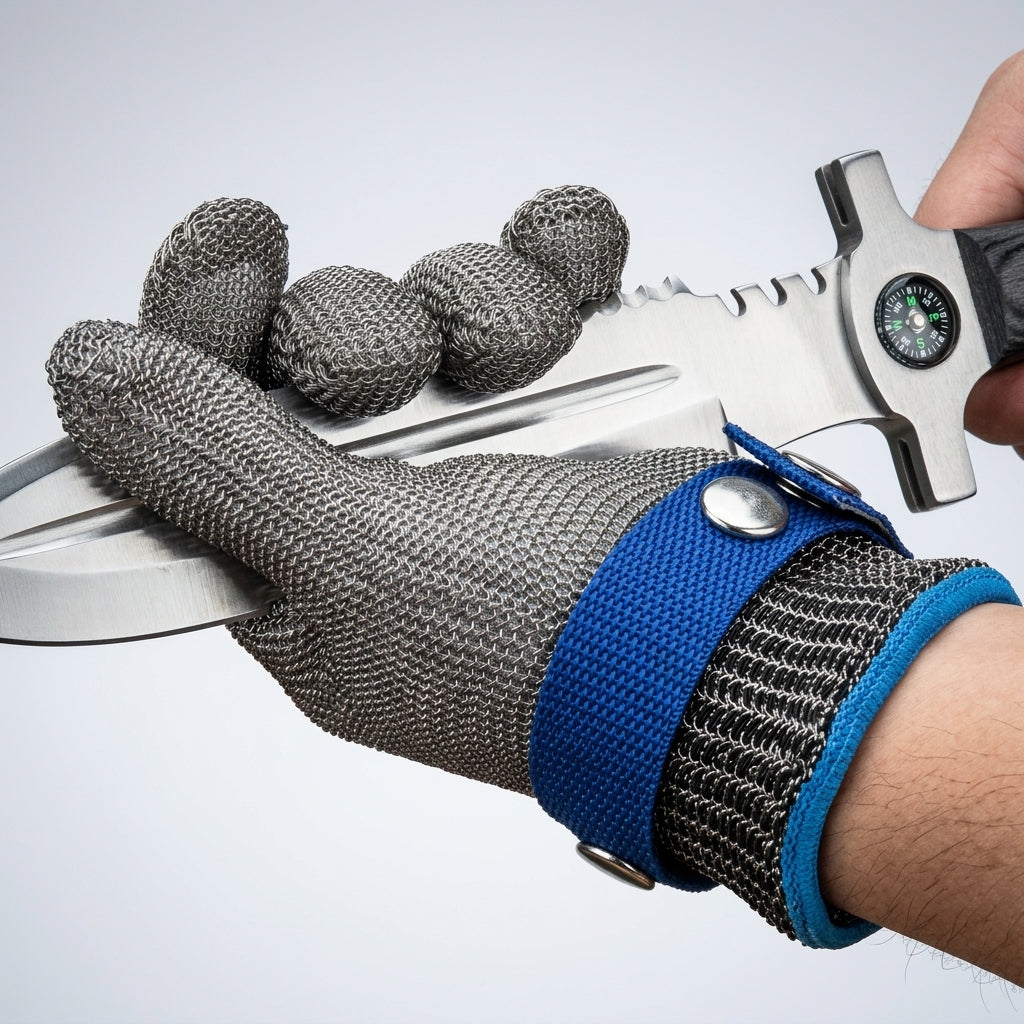 Safety Glove Set with Cut Resistance for Kitchen Use