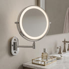 Magnifying Mirror with LED Light for Bathroom Vanity