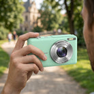 Vintage digital camera with compact design and HD photos