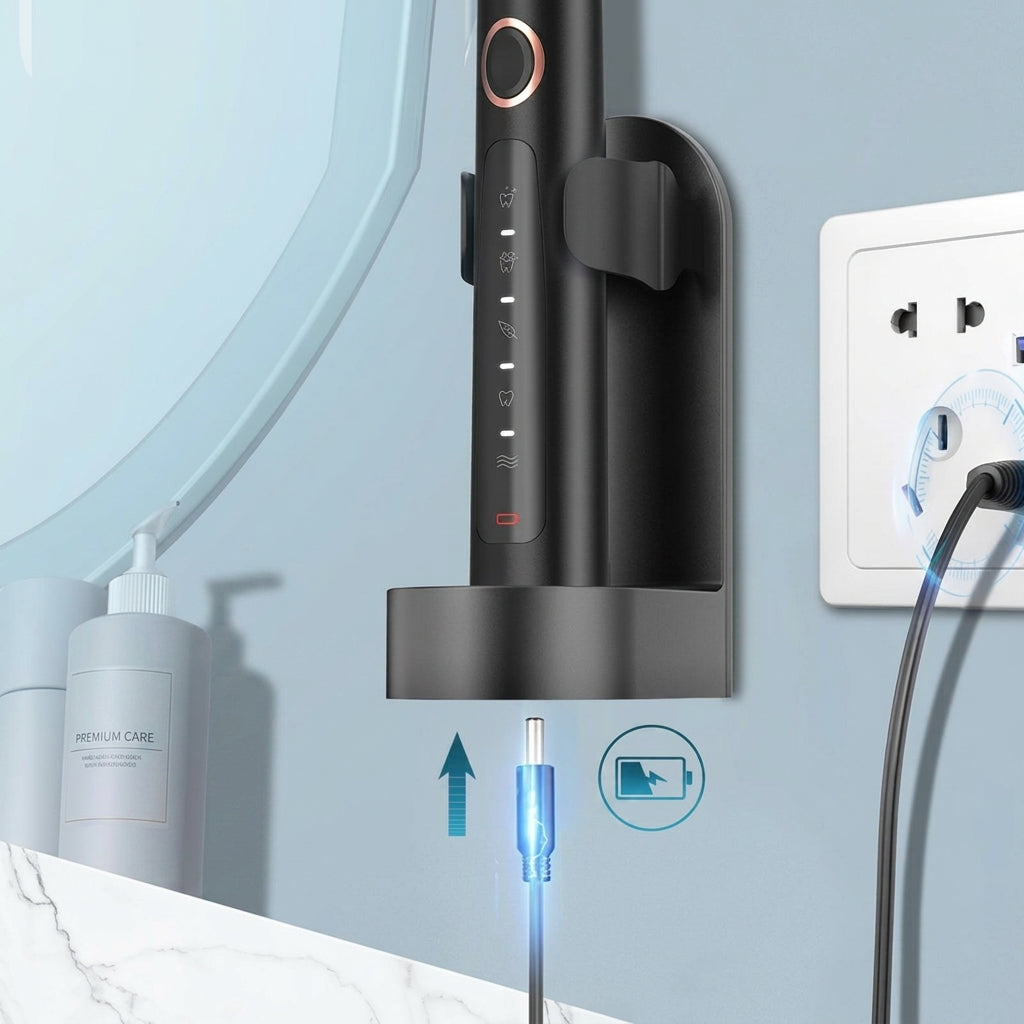 Sonic toothbrush with multiple modes and long battery life
