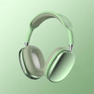 Wireless headphones with ANC and deep bass - green