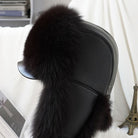 Winter hat with adjustable drawstring