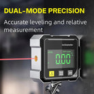 Angle finder with magnetic mount and aluminium alloy construction