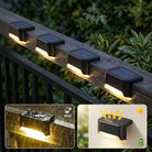 Solar LED wall lights with automatic on off sensor