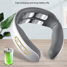 Neck and shoulder massager with TENS pulse and heat