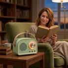 Vintage style Bluetooth speaker with wireless connectivity