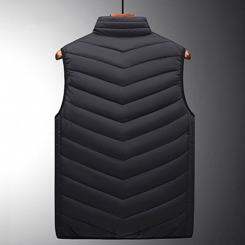 Heated vest with carbon fibre wire and 5000mAh battery