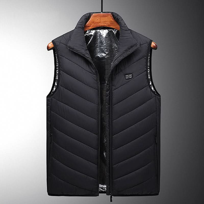 Heated vest with carbon fibre wire and 5000mAh battery