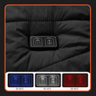 Heated vest with carbon fibre wire and 5000mAh battery