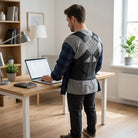 Posture corrector with cross strap design for shoulders