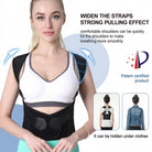 Posture corrector with cross strap design for shoulders