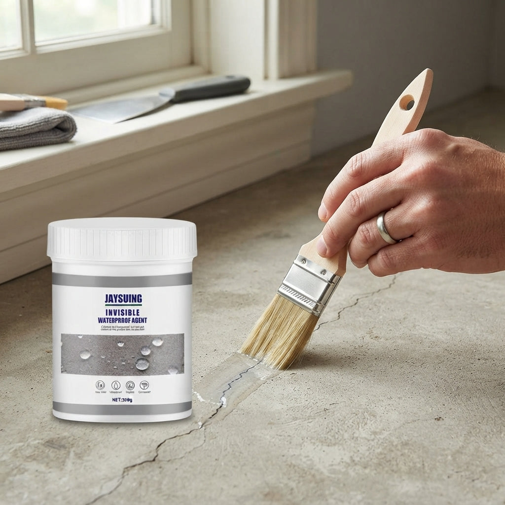 Leak repair sealant for cement, wood and marble
