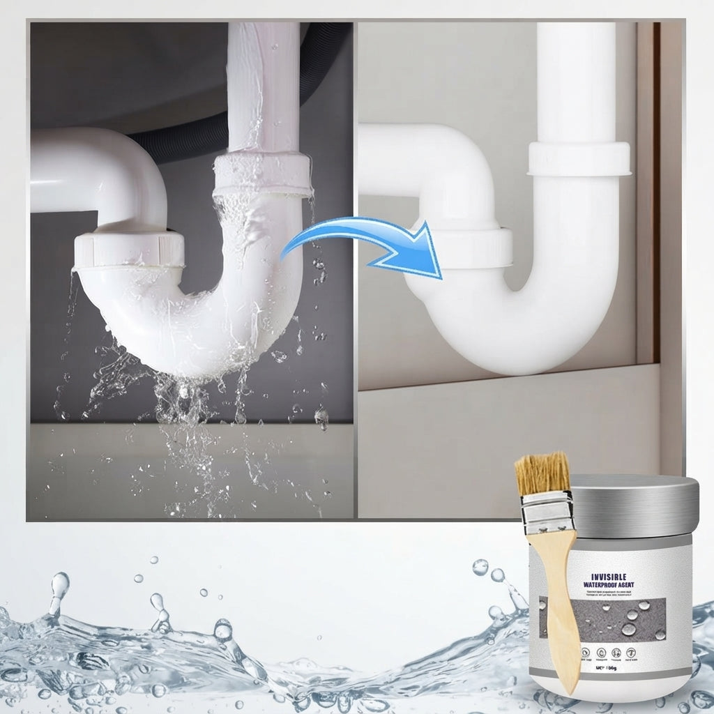 Leak repair sealant for cement, wood and marble