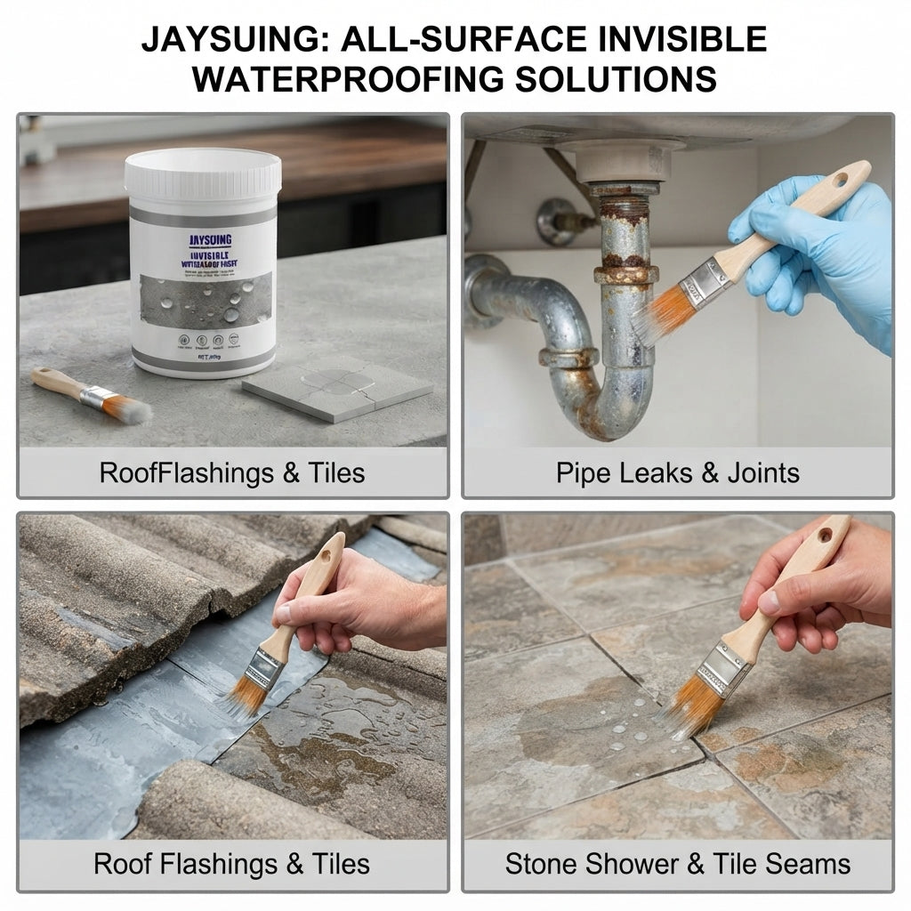 Leak repair sealant for cement, wood and marble