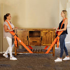 Furniture carry straps with adjustable length for moving