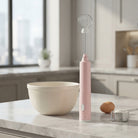 Hand mixer with three speeds and stainless steel whisks - pink