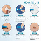 Skin tag and wart remover for body use